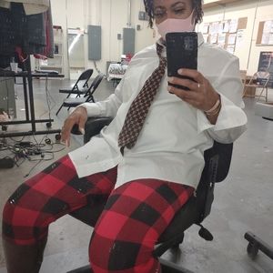 White casual button down